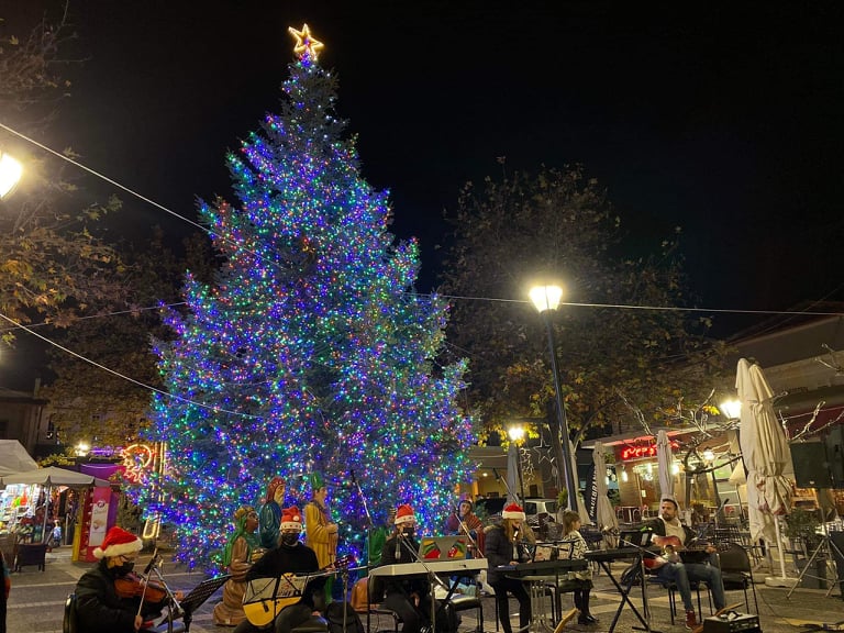 glukoxwra xristougennatika kalanta 5