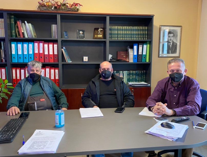 sunantisi dimarxou me ton proedro klwniou