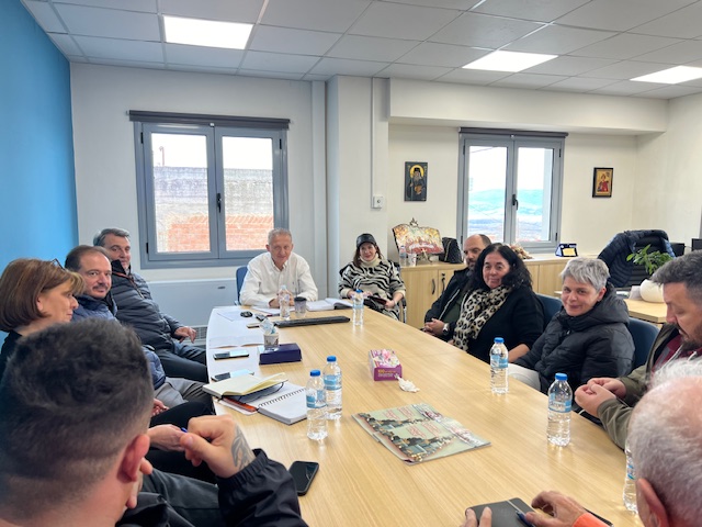 Συνάντηση του Δημάρχου με τα μέλη του Δ.Σ. του Πολιτιστικού Συλλόγου Μακρακώμης