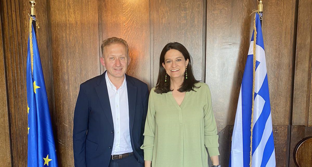 Συνάντηση με την Υπουργό Εσωτερικών κα. Νίκη Κεραμέως είχε ο Δήμαρχος του Δήμου Μακρακώμης κ. Γεώργιος Χαντζής